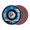 Pferd 5" x 5/8-11 Thd. POLIFAN Flap Disc - A SG STEELOX, Aluminum oxide, 40 Grit, Conical 62313 - alternate 1